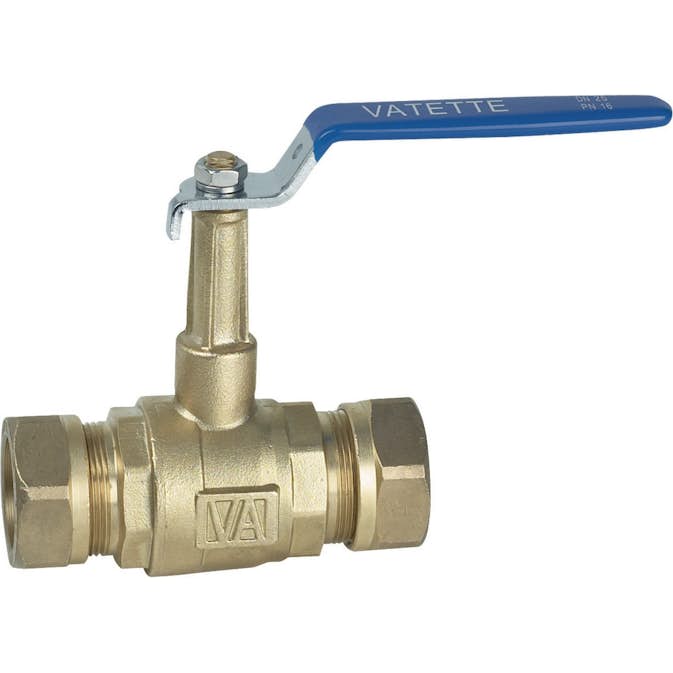 Kulventil Vatette Hög Hals Fullflöde