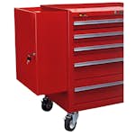 Låsbart sidoskåp Teng Tools TCW-CAB