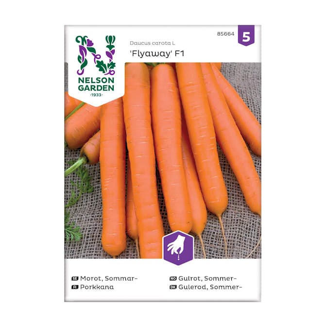 Frö Sommarmorot Nelson Garden Flyaway F1