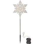 Utomhusdekoration Star Trading Flocke Snöflinga 60 cm B/O