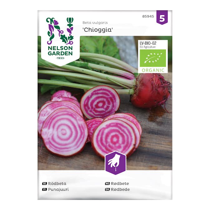 Frö Rödbeta Nelson Garden Chioggia Eko