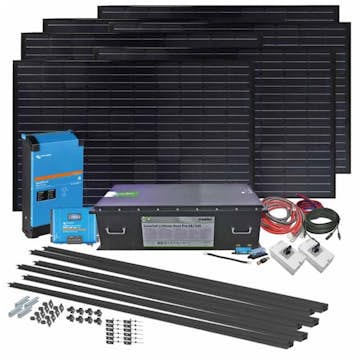 Kraftpaket Sunwind Litium Heat+ 5000 10kWh