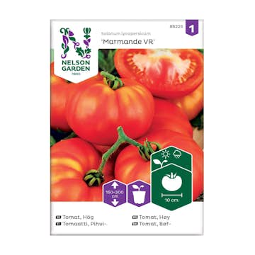 Frö Tomat Nelson Garden Marmande VR Hög