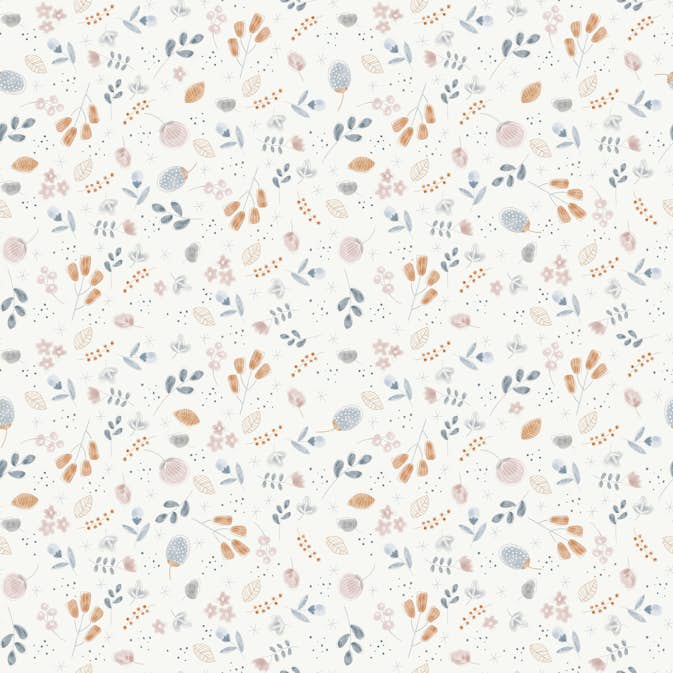 Tapet Little Dutch Spring Flowers