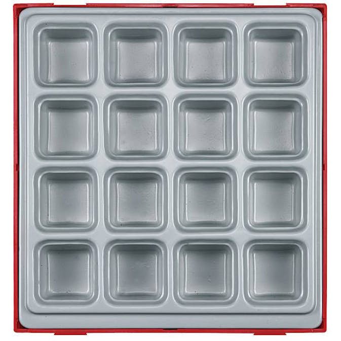 Inbyggnadslåda med 16 fack Teng Tools TTD02