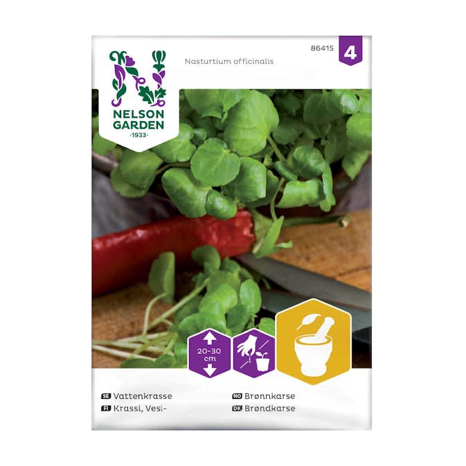 Frö Vattenkrasse Nelson Garden