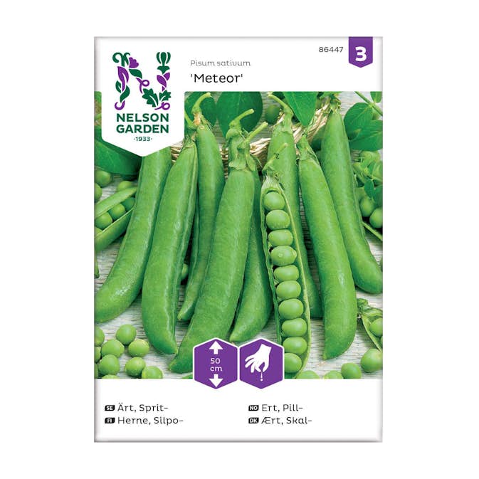 Frö Spritärt Nelson Garden Meteor Låg