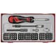 Bitsskruvmejselsats 74 delar Teng Tools TTMD74