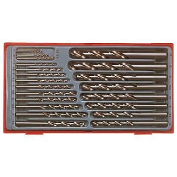 Spiralborrsats Teng Tools 28-delar TTDB028