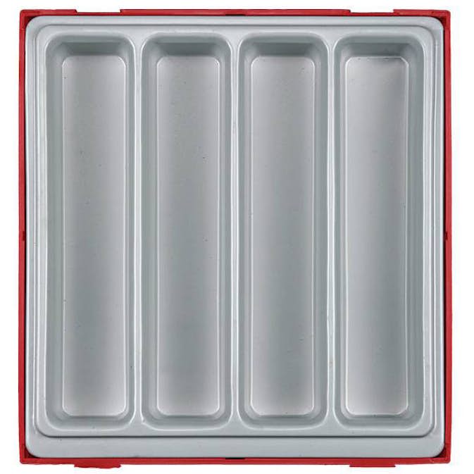 Inbyggnadslåda med 4 fack Teng Tools TTD00