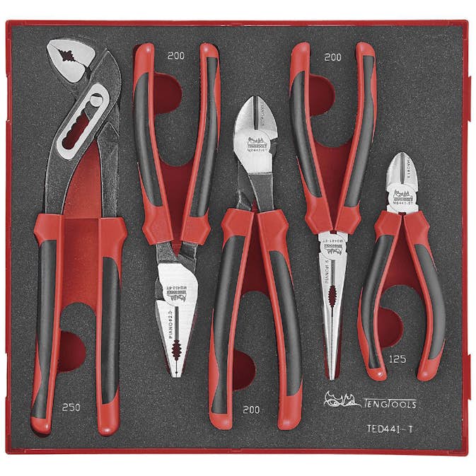 Tångsats 5 delar Teng Tools TED441-T