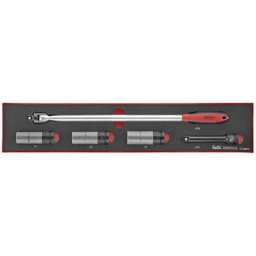 Hjulmutterhylssats 5 delar Teng Tools TEXW05