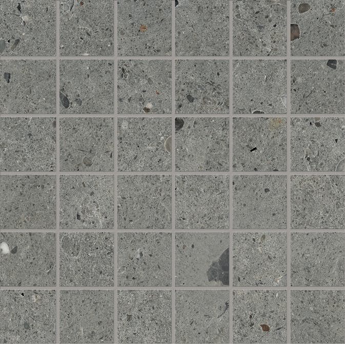 Mosaik Lhådös Slite antracite mosaik 5x5 cm