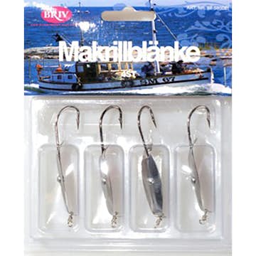 Fiskedrag Briv Makrillblänken 4-Pack
