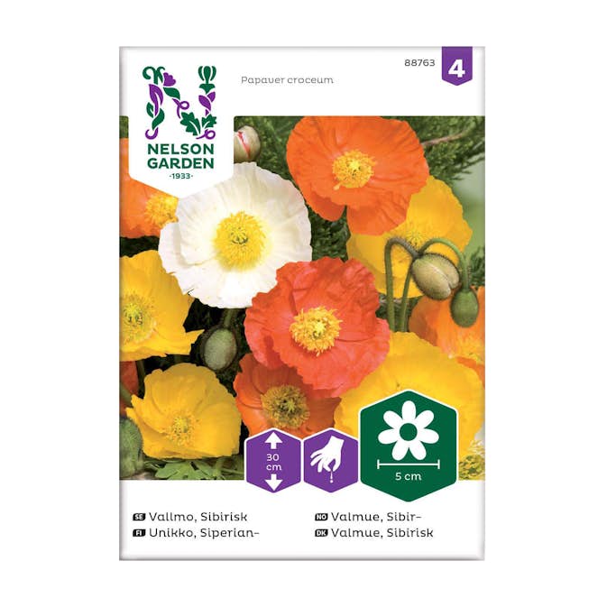 Frö Sibirisk Vallmo Nelson Garden Mix