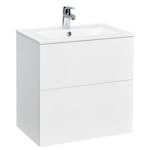 Tvättställsskåp Alterna Isella Kompakt med Ariella Mineralkomposit Tvättställ