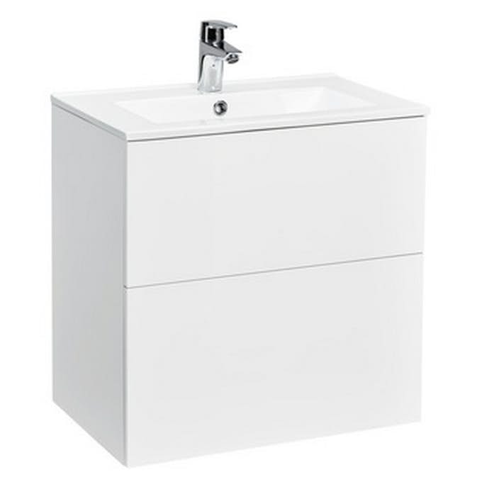 Tvättställsskåp Alterna Isella Kompakt med Ariella Mineralkomposit Tvättställ