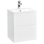 Tvättställsskåp Alterna Isella med Ariella Mineralkomposit Tvättställ