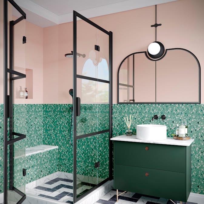 Duschhörn Hietakari Bläk 89A Tokyo Vikbara Dörrar