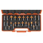 Frässet CMT Orange Tools 26 delar K8