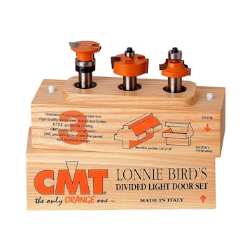 Frässet CMT Orange Tools Spröjs 3 delar 22,2 mm K8