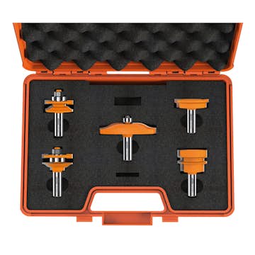 Frässet CMT Orange Tools Kök 5 delar K12 A