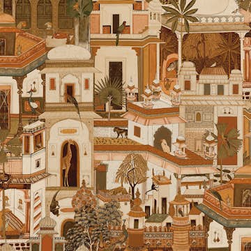 Tapet Holden Xanadu Civita Orange 91550