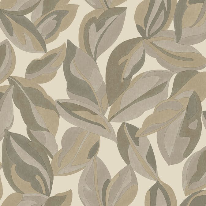 Tapet Holden The Lost Gardens Nicolai Leaf Beige 91592