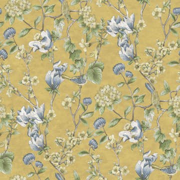 Tapet Holden The Lost Gardens Nightingale Ochre 91622