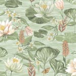Tapet Holden The Lost Gardens Water Lily Green 91641