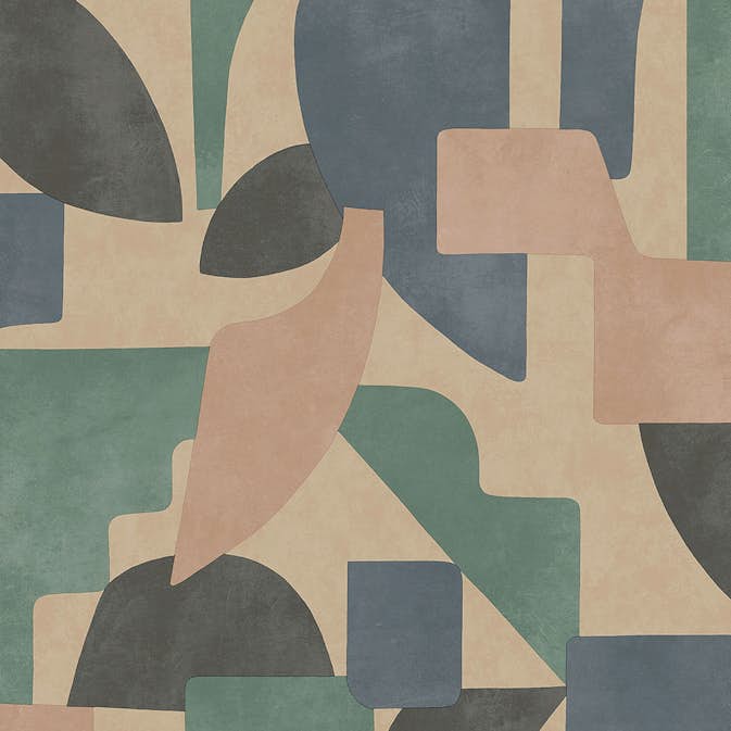 Tapet Holden Utopia II Linnet Taupe Aqua 91713