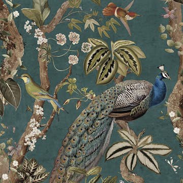 Tapet Holden Utopia II Cassia Aqua 91742