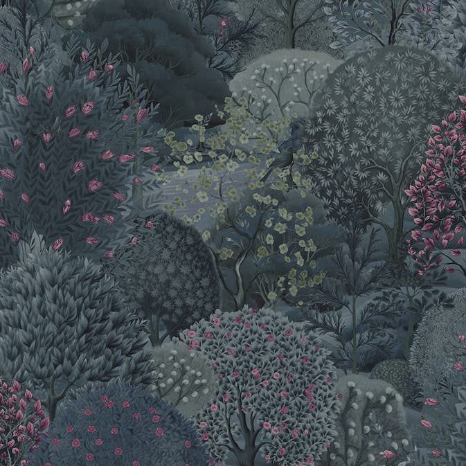 Tapet Holden Utopia II Arboretum Navy Berry 91751