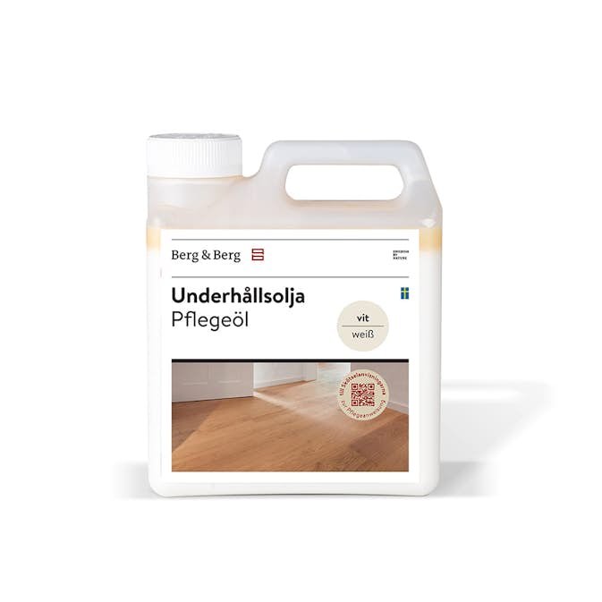 Underhållsolja Berg & Berg Vit 1 Liter