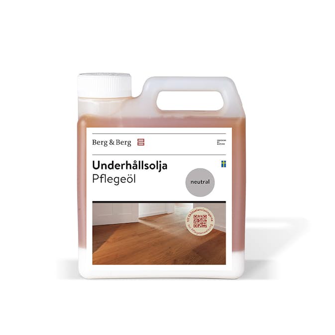 Underhållsolja Berg & Berg Neutral 1 Liter