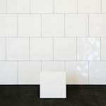 Kakel Color Vit Vågig Blank 20x20 cm