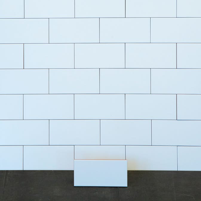 Kakel Color Vit Matt 10x20 cm