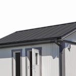 Plåttak/Plåtsats Vibostugan Njuta Svart Funkis 20 m2