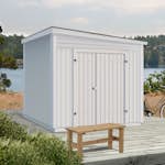 Förråd Vibostugan Jonstorp 5 m² Redskapsbod i Trä med Pulpettak