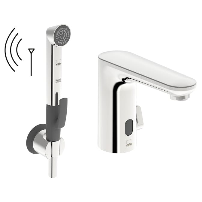 Tvättställsblandare Oras Electra 9262FZ med Bluetooth Beröringsfri och Handdusch
