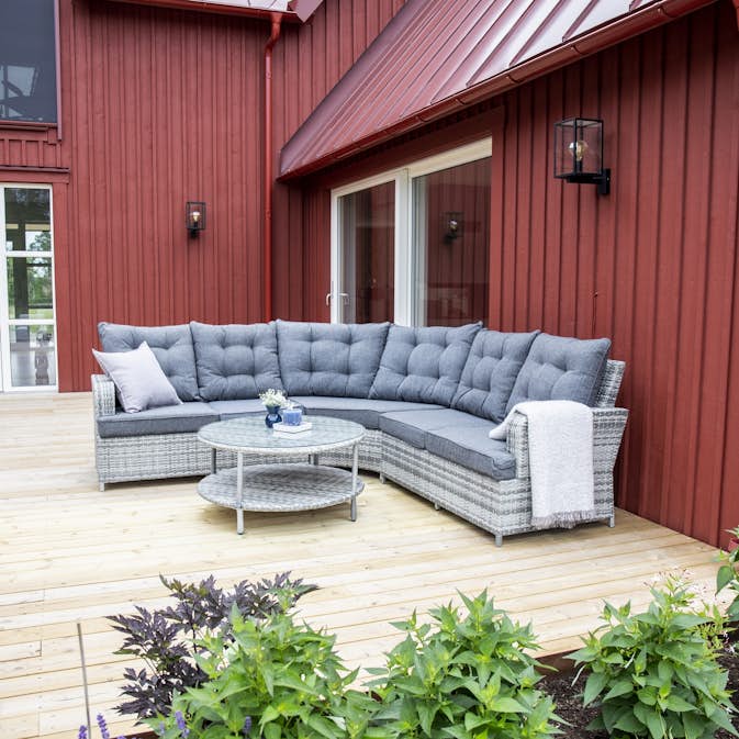 Hörnsoffa Venture Home Valencia Utomhus Utomhus