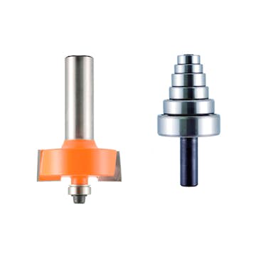 Frässet CMT Orange Tools Falsfräs 7 delar 0-12,7 K12