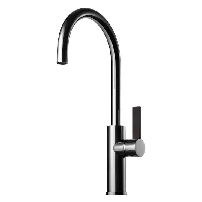 Köksblandare Tapwell Arman ARM180 med Svart Handtag