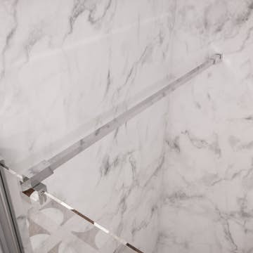 Sidostag Hietakari Lång till Fast Duschvägg 1280 mm