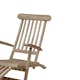 Solstol Venture Home Kiara Däckstol i Teak med Armstöd