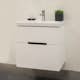 Tvättställsskåp Arredo Soft 60 Vit Högblank