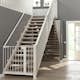 Trapprenovering Lundbergs Premium Nordic White Ek Enkelsteg
