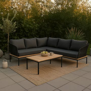 Hörnsoffa Venture Home Andorra Utomhus