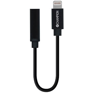 Adapter Champion Lightning till 3,5mm