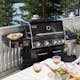 Gasolgrill Kobe Premium 4+1 Svart